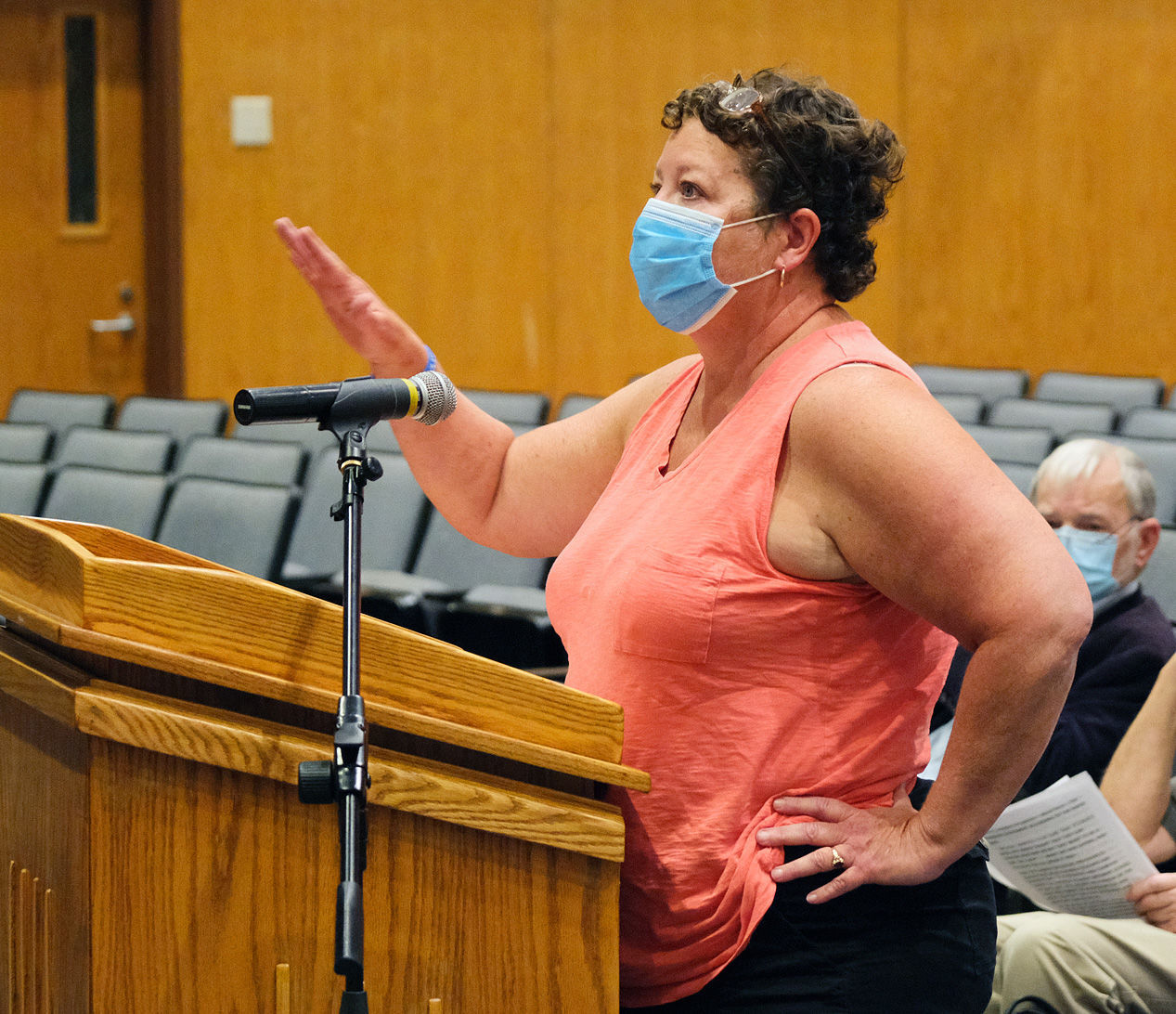 Bourne School Committee, Kari MacRae Hearing